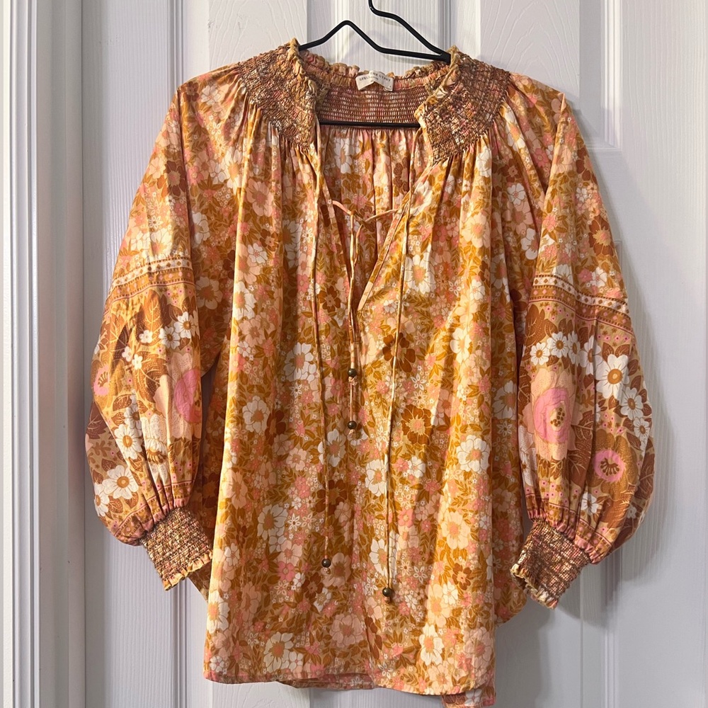 Spell Anne Blouse - Peach